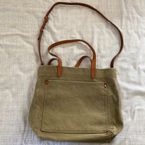 Canvas Medium Transport Tote | Madewell